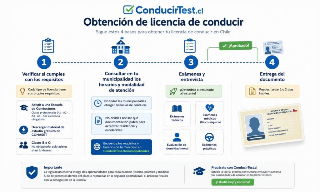 Obtención de Licencia de Conducir