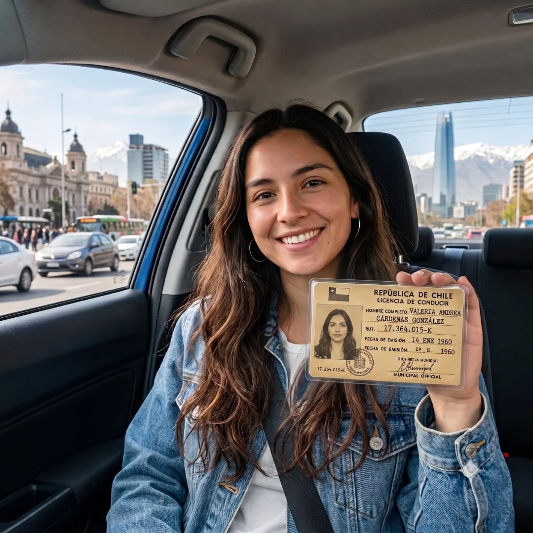 Test psicotécnico licencia de conducir Chile 2026 - reacción, Lahy y Tijeras