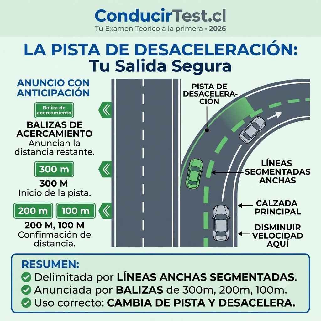 pista de desaceleración